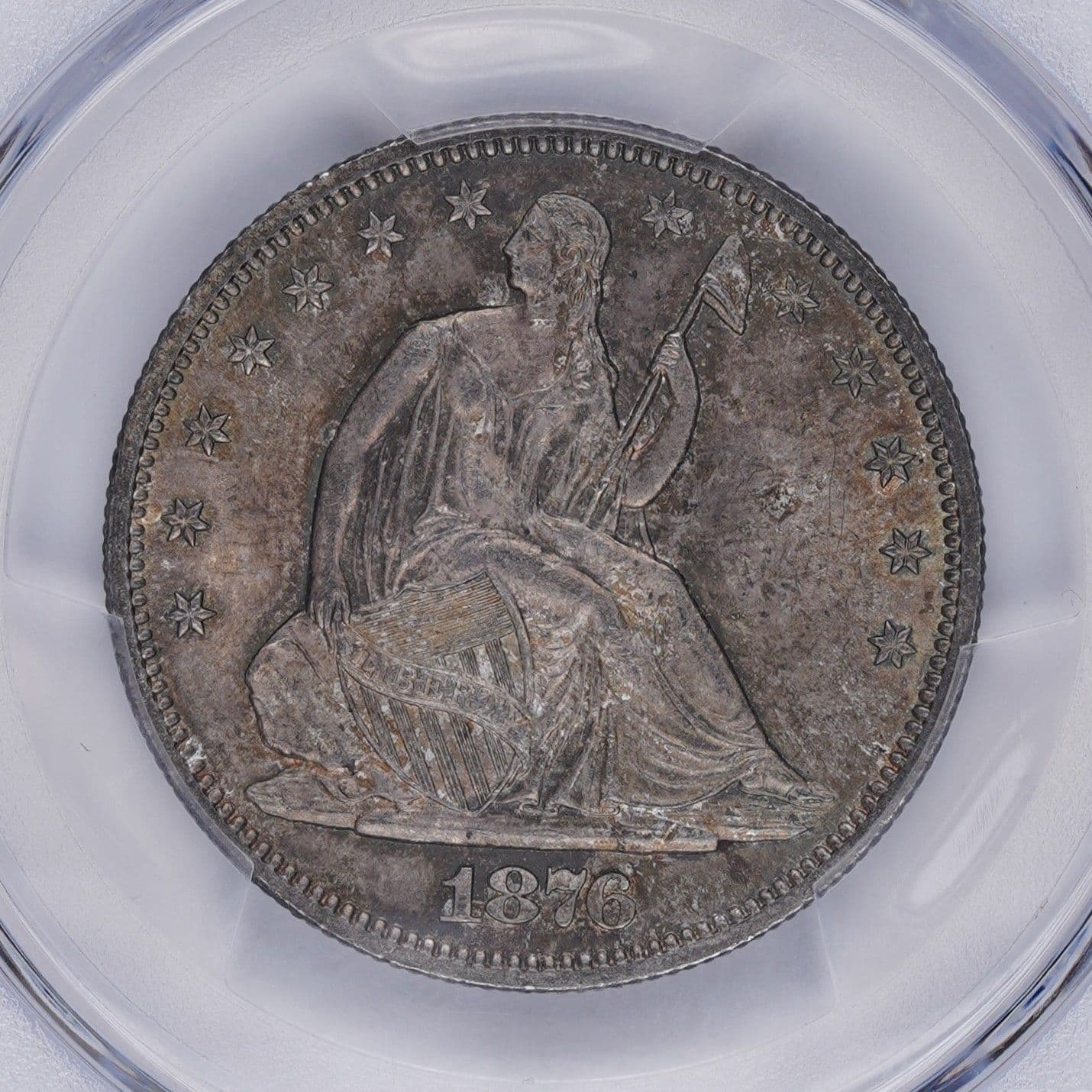 1875 Liberty Head Double Eagle ANACS MS-60
